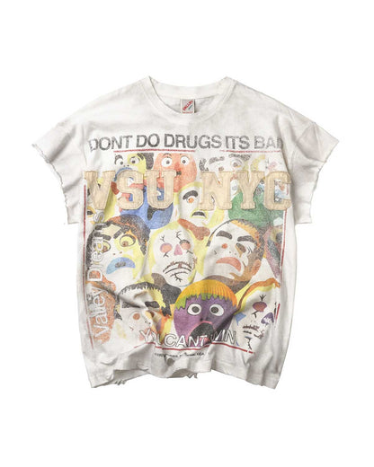 Vale Forever No Drugs T-Shirt White