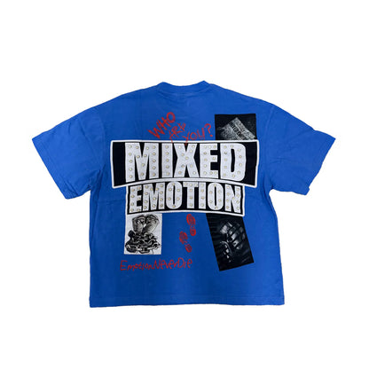 Mixed Emotion Lost Identity T-Shirt Blue
