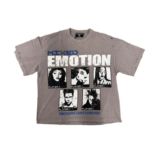 Mixed Emotion Gallery T-Shirt Grey
