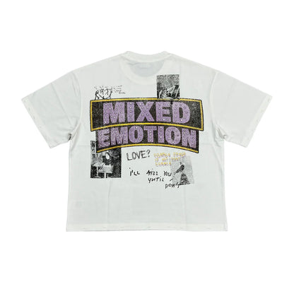 Mixed Emotion Lost Identity T-Shirt White