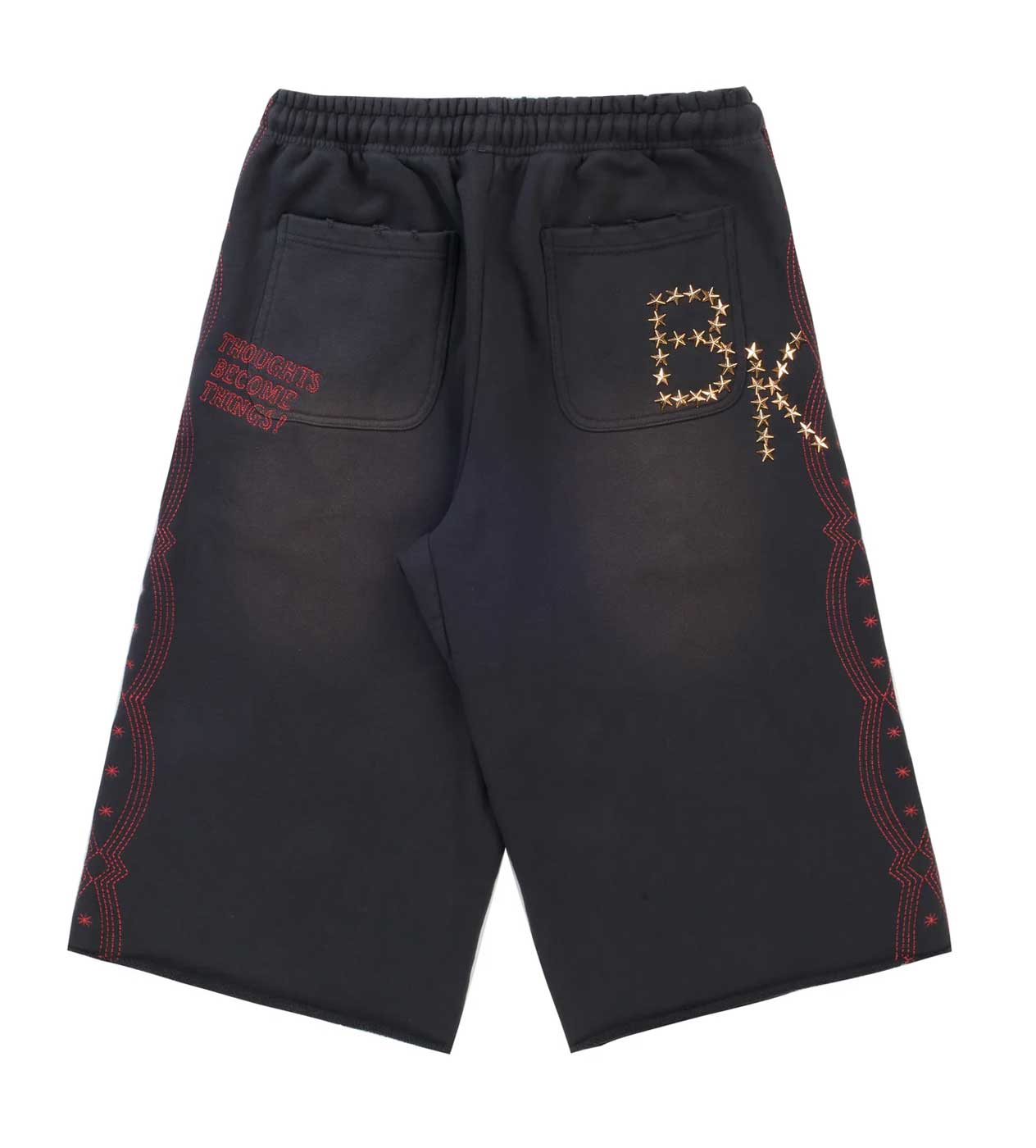 Boredom Kills Collegiate Shorts Vintage Black