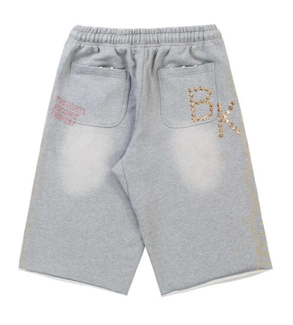 Boredom Kills Collegiate Shorts Grey