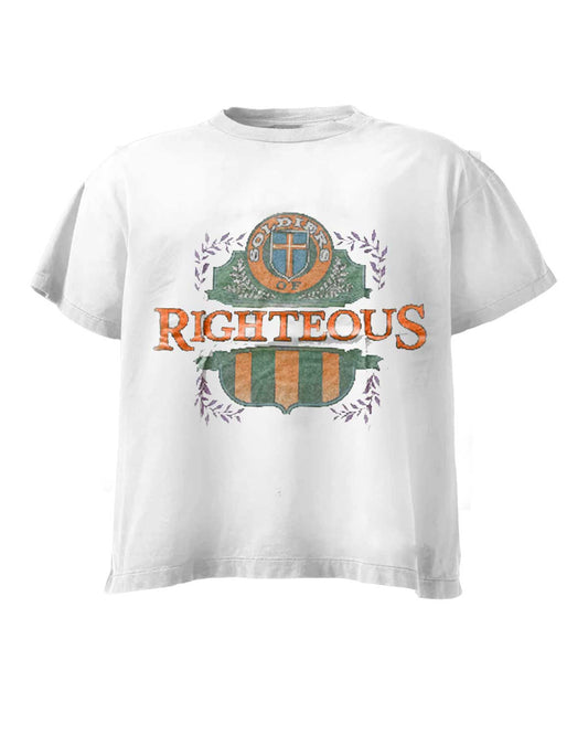 Righteous Soldiers Of Righteous T-Shirt White