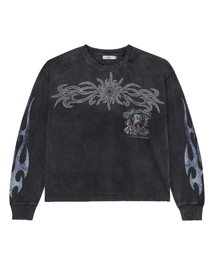 Vale Forever Bling Long Sleeve Black