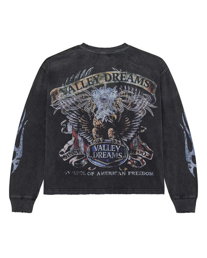 Vale Forever Bling Long Sleeve Black