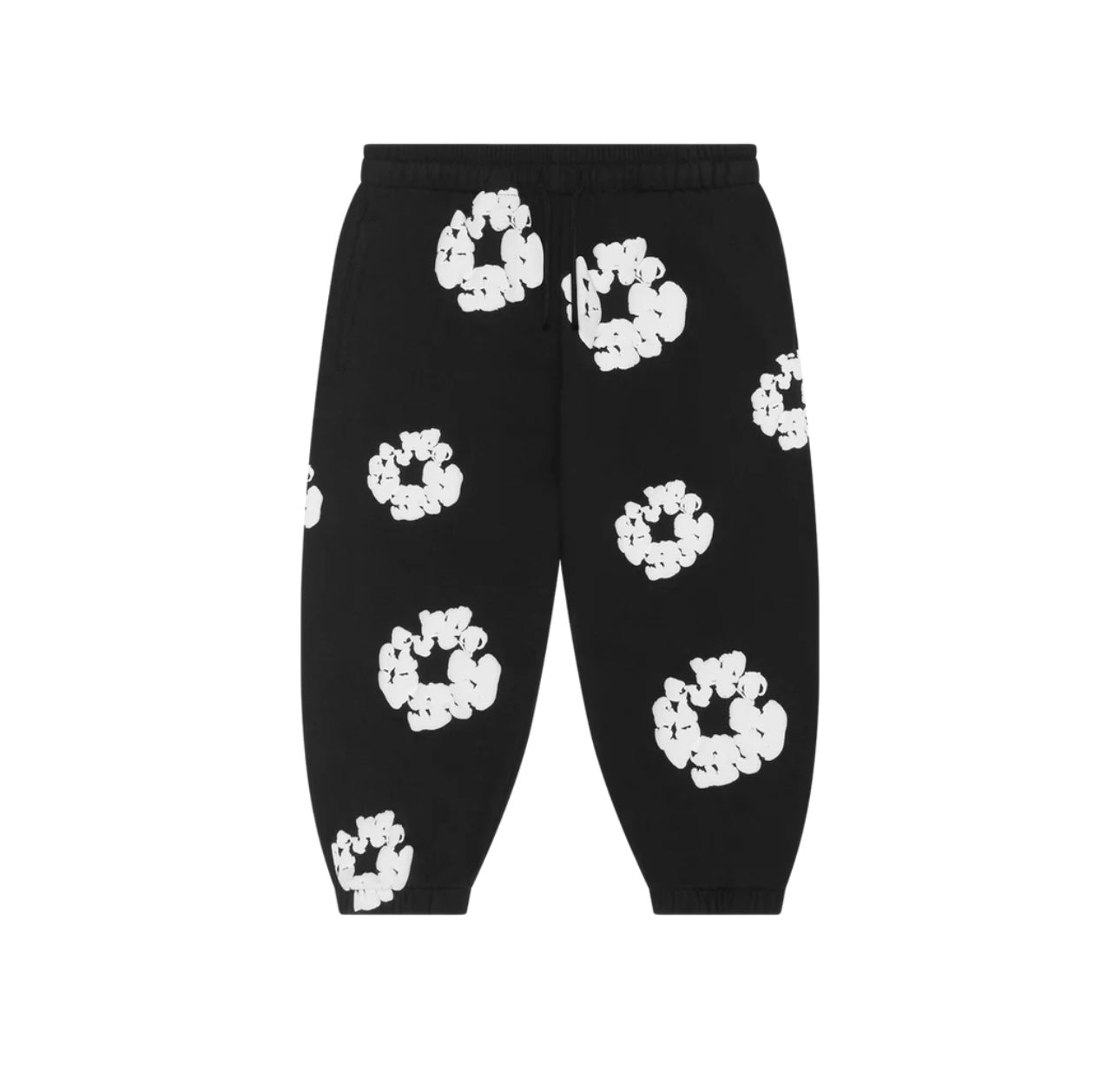 Denim Tears Cotton Wreath Kids Set Black