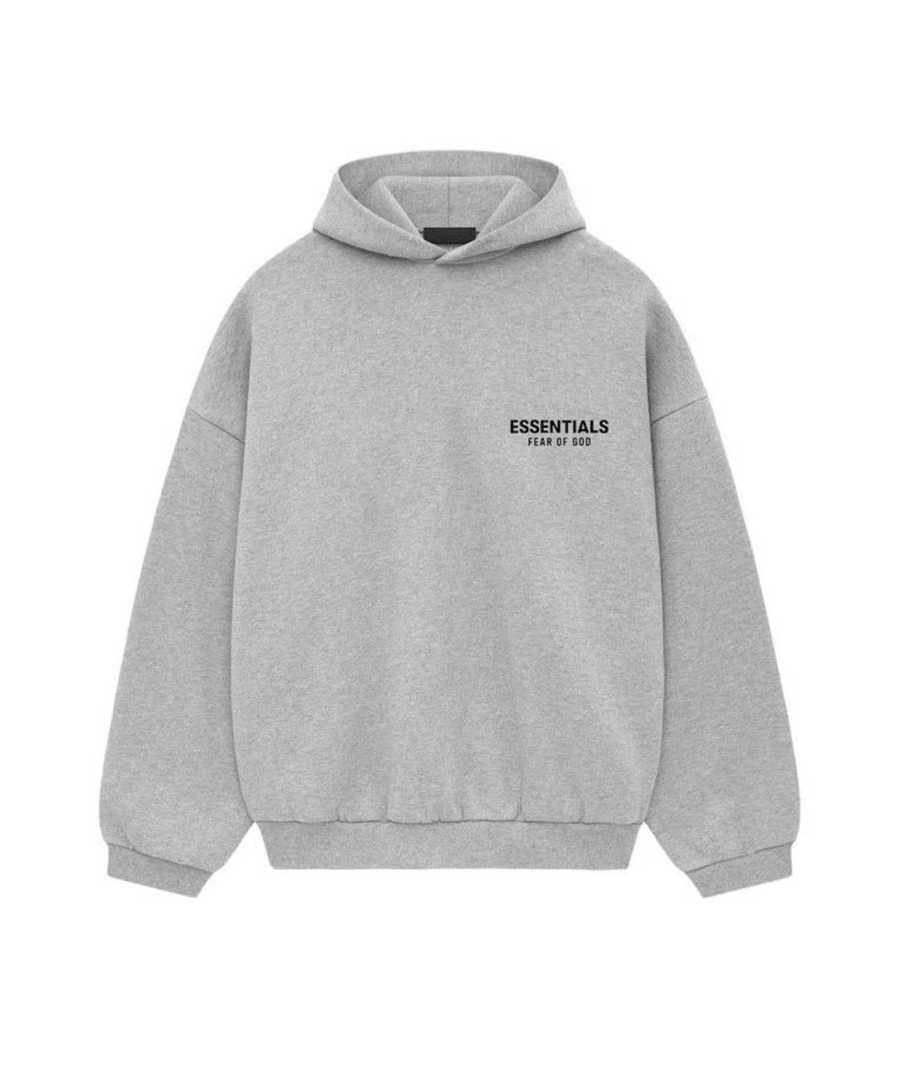 Essentials Hoodie Light Heather Grey