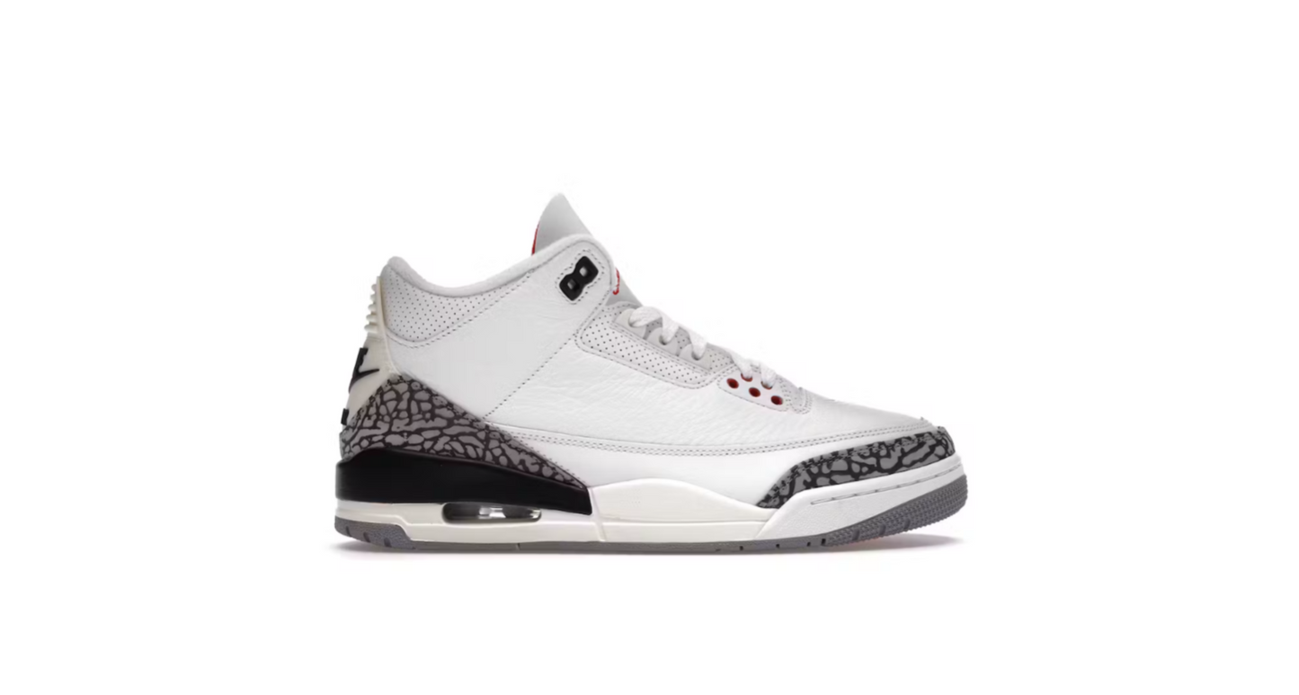 Jordan 3 White Cement Reimagined