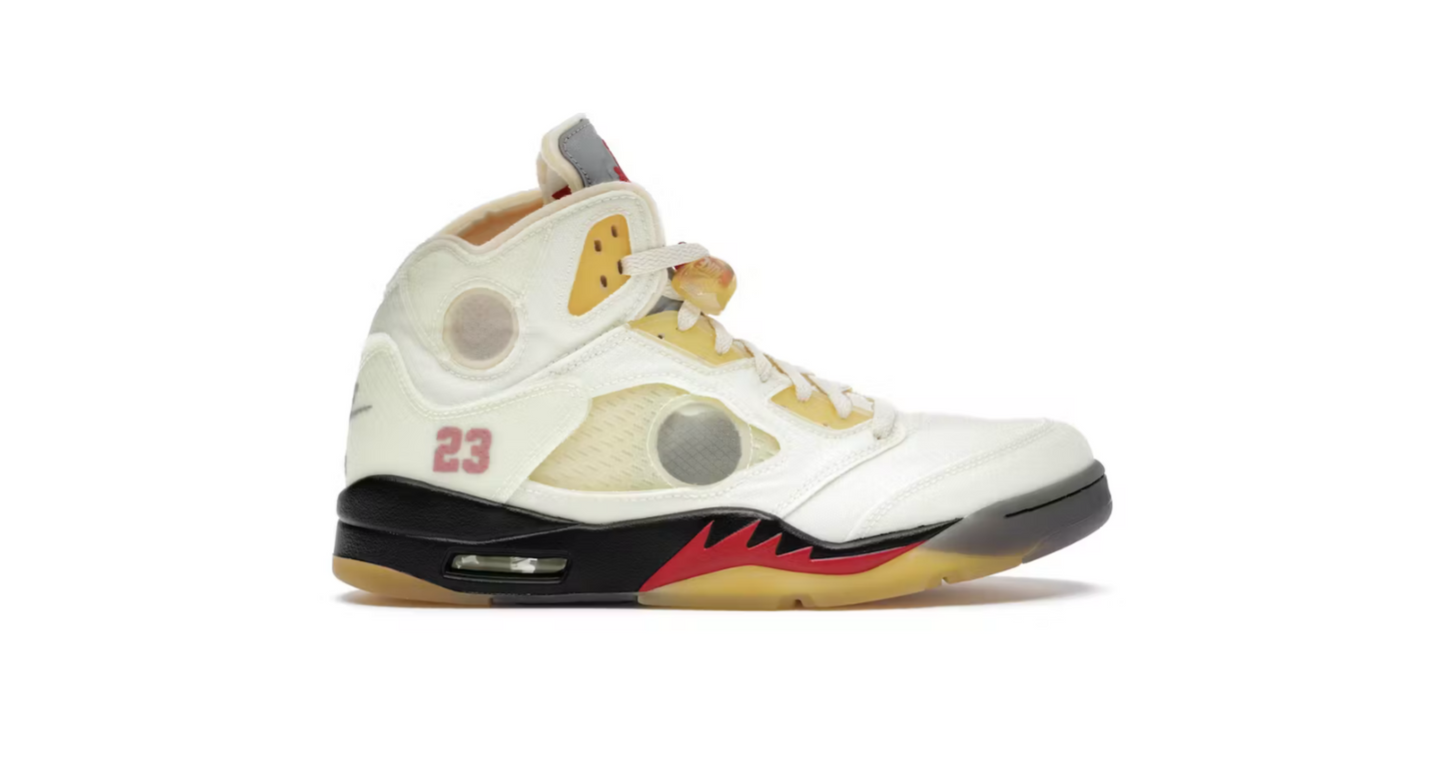 Jordan 5 Off White Sail