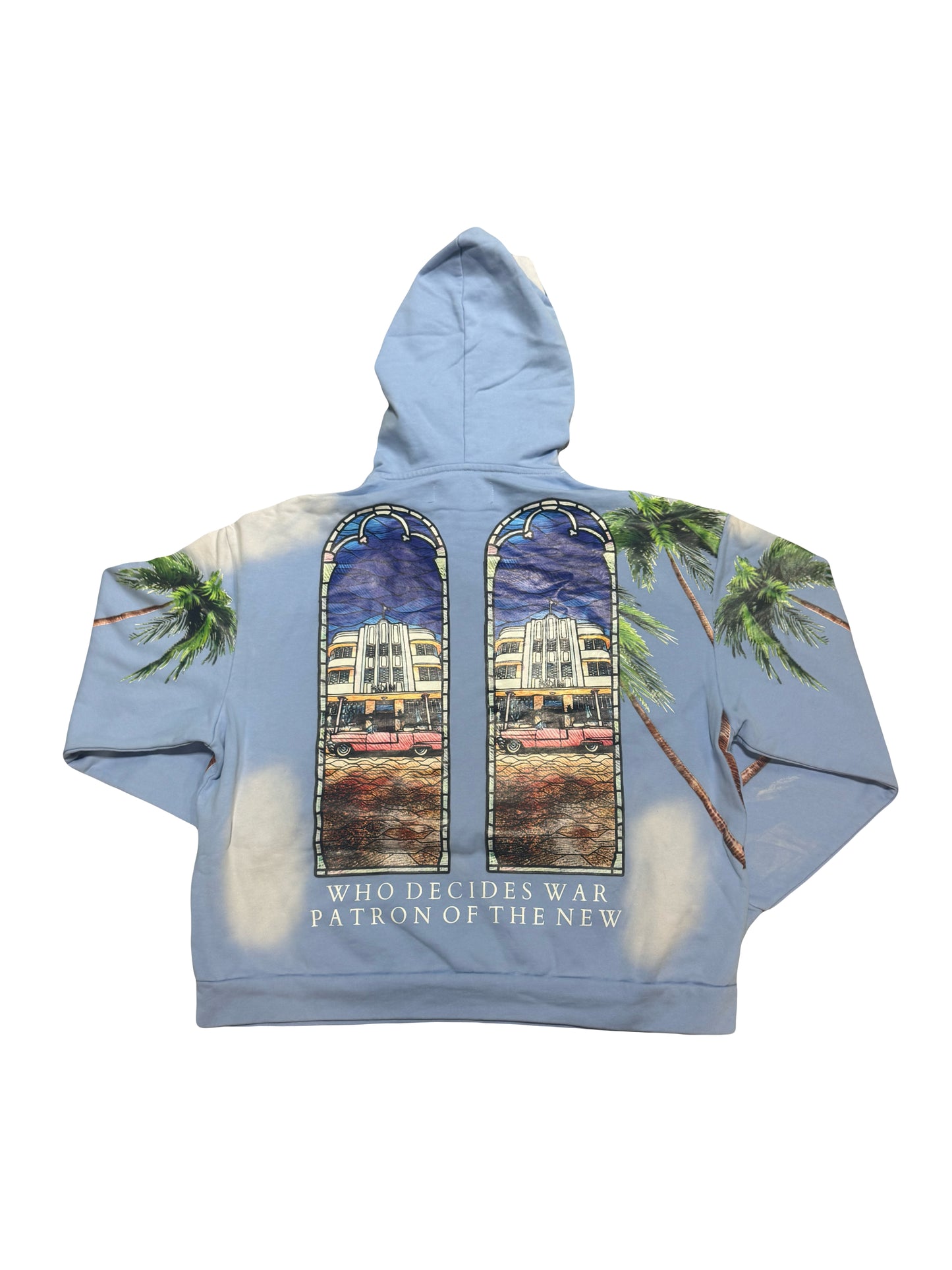Who Decides War x POTN Hoodie Sky