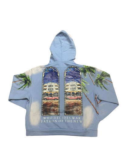 Who Decides War x POTN Hoodie Sky