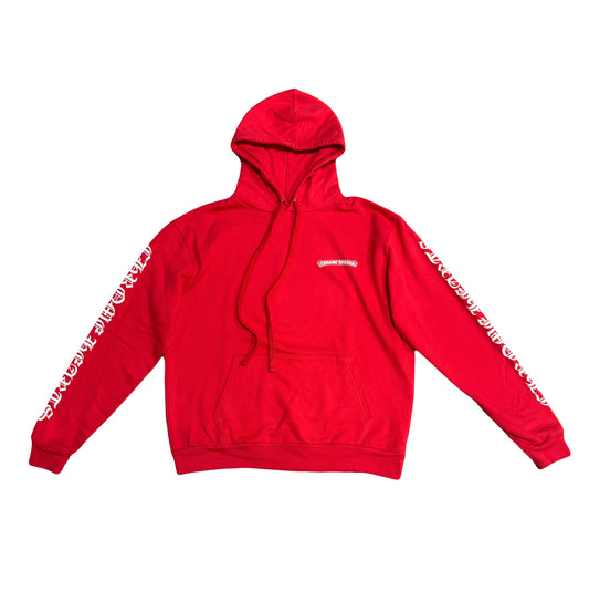 Chrome Hearts Hoodie Red White