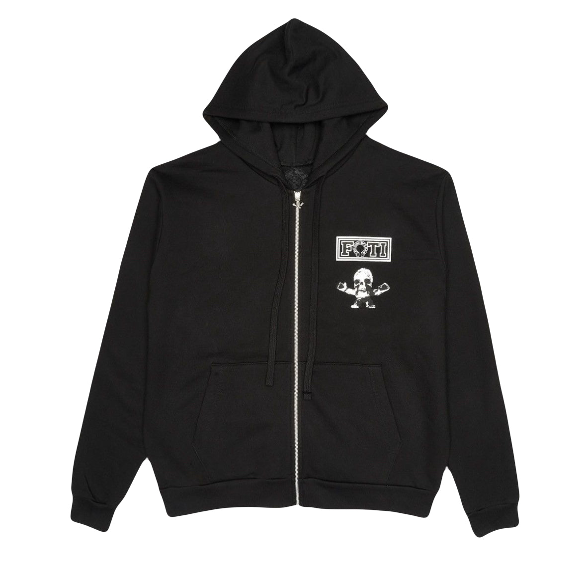 Chrome Hearts Foti Multi Teeter Harris Logo Zip-Up Black