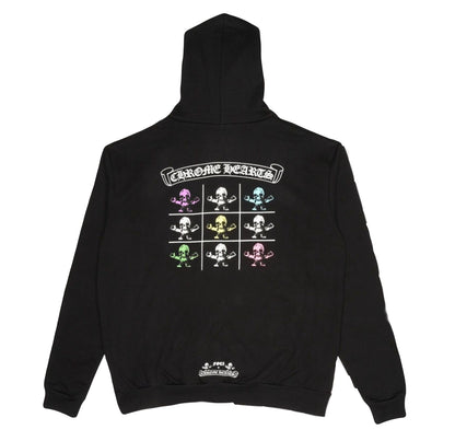 Chrome Hearts Foti Multi Teeter Harris Logo Zip-Up Black