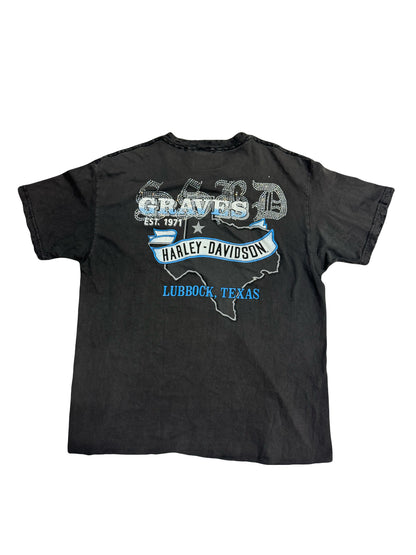 SSBD Harley Davidson Lubbock Texas T-Shirt Black