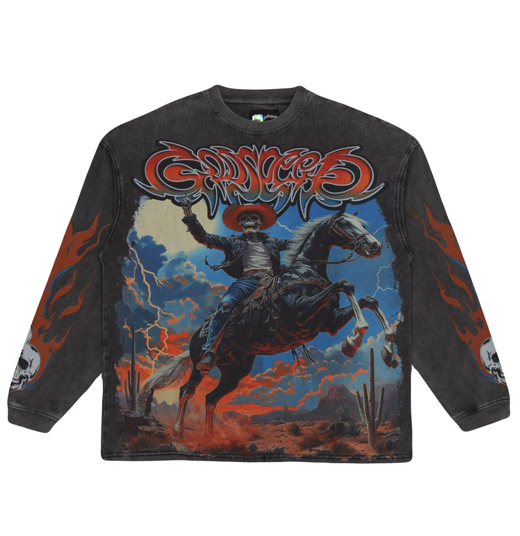 Godspeed Best Western Long Sleeve Black