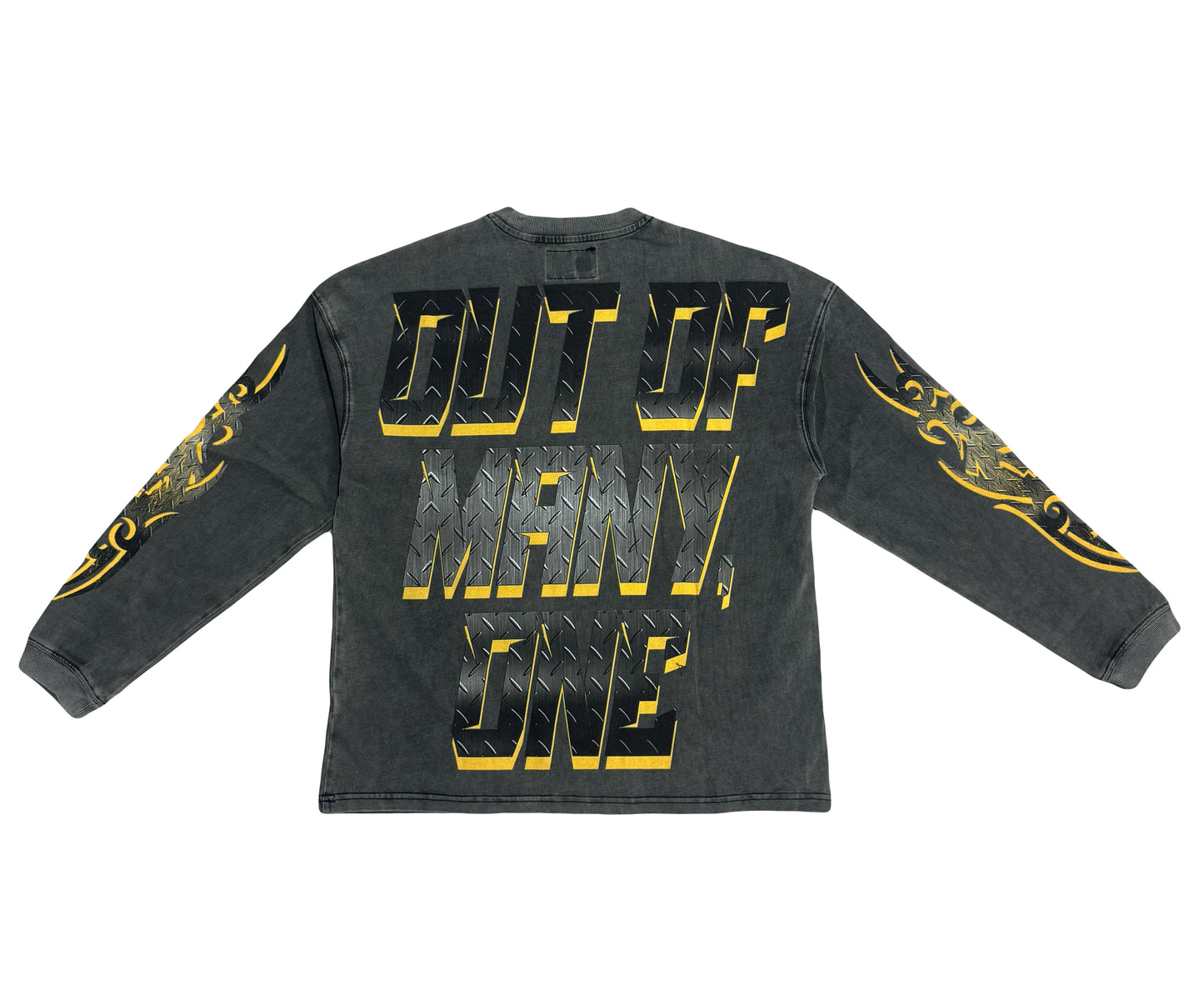 Godspeed Steel Sharpens Long Sleeve Grey Wash