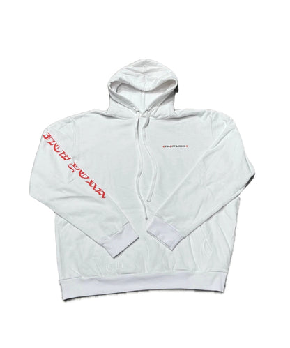 Chrome Hearts Rolling Stones 2024 Hoodie White/Red