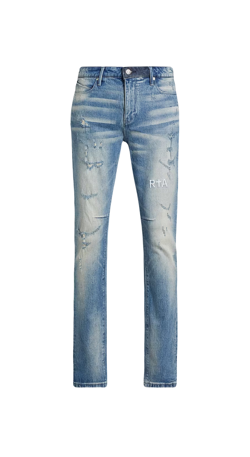 RTA Jeans Bryant Distressed Light Wash