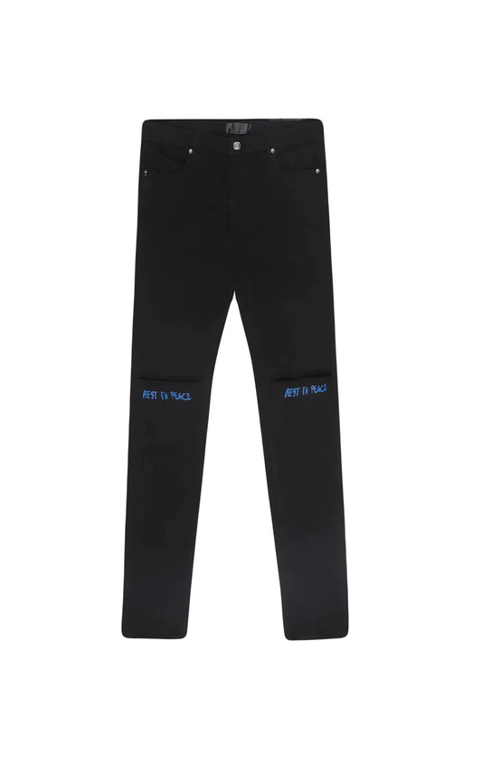 RTA Jeans Bryant Rest In Peace Black/Blue