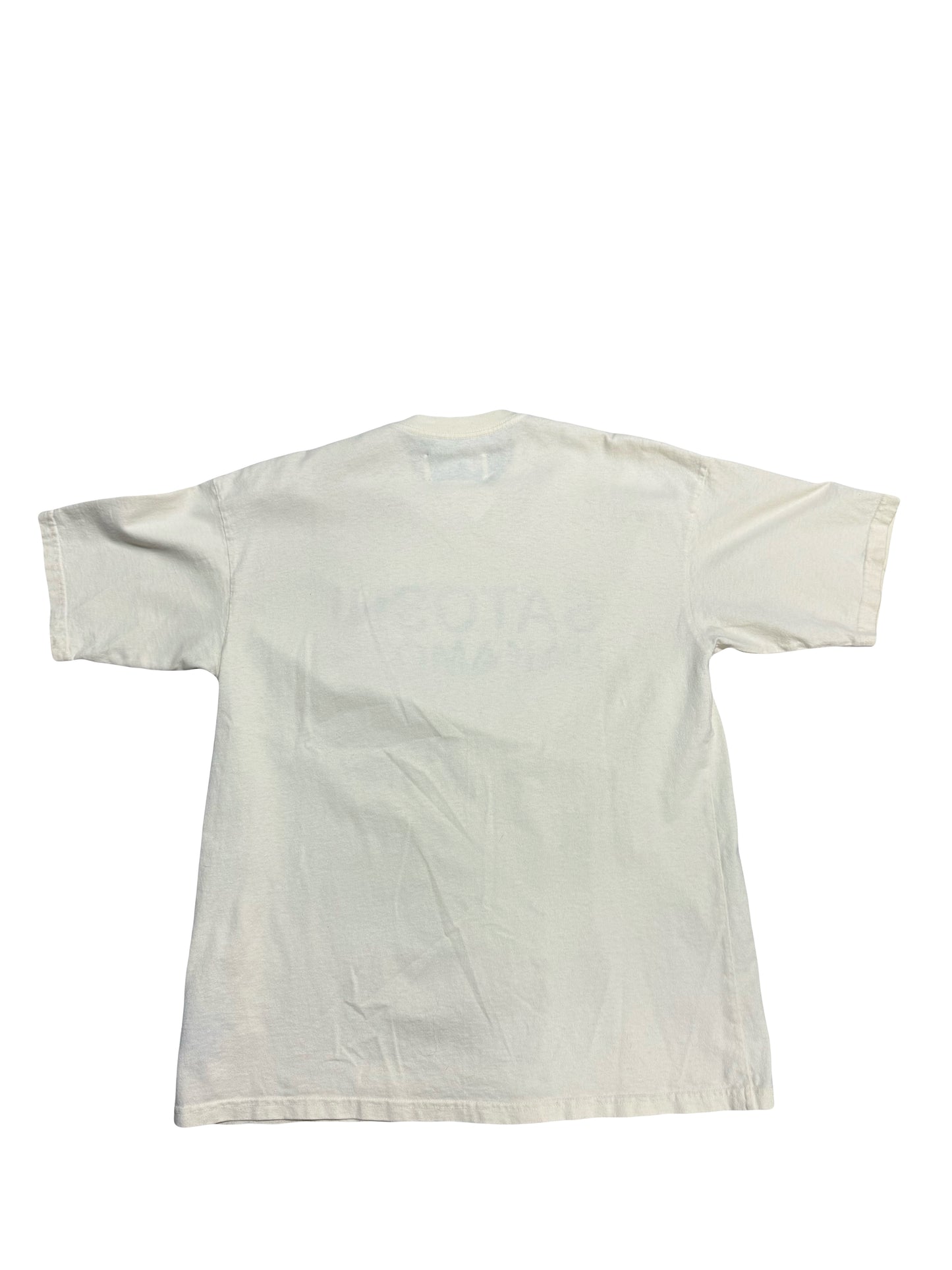 Satoshi Nakamoto Crystal Cut Logo T-Shirt Cream (PREOWNED)