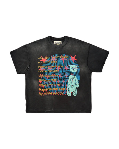 Satoshi Nakamoto Overdrive T-Shirt Black
