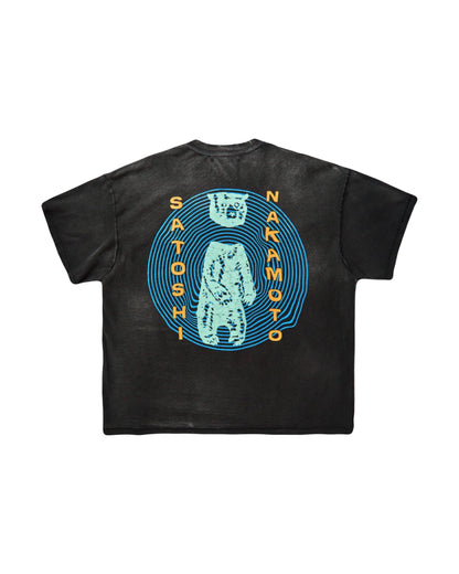 Satoshi Nakamoto Overdrive T-Shirt Black