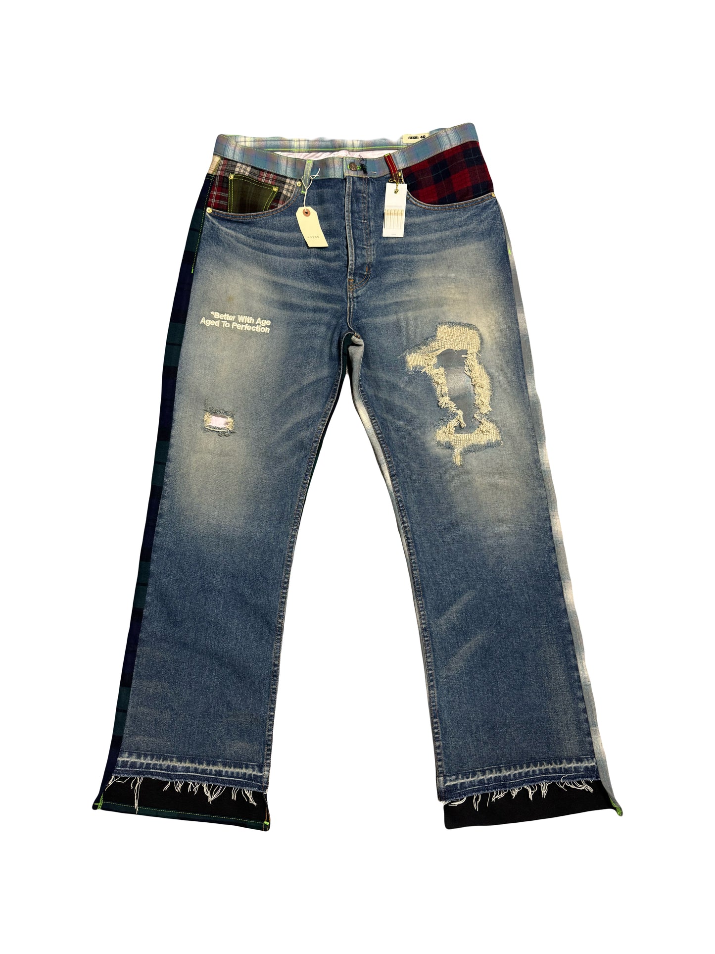 Better With Age Jeans Newport Mix Media Random