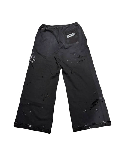 Satoshi Nakamoto Luke Fleece Sweatpants Black