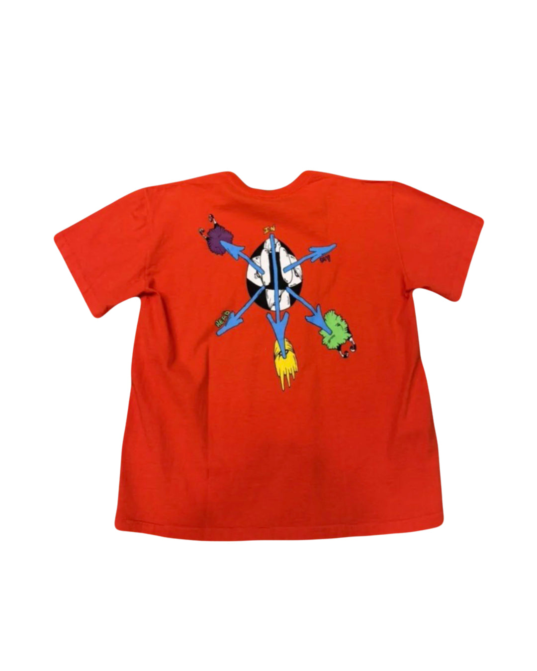 Anti Promo In My Head T-Shirt Red/Orange