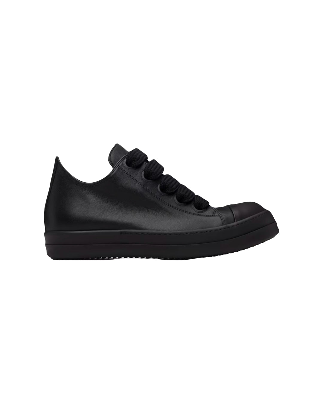 Rick Owens Temple Jumbo Lace Low Triple Black