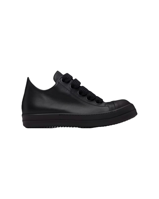 Rick Owens Temple Jumbo Lace Low Triple Black