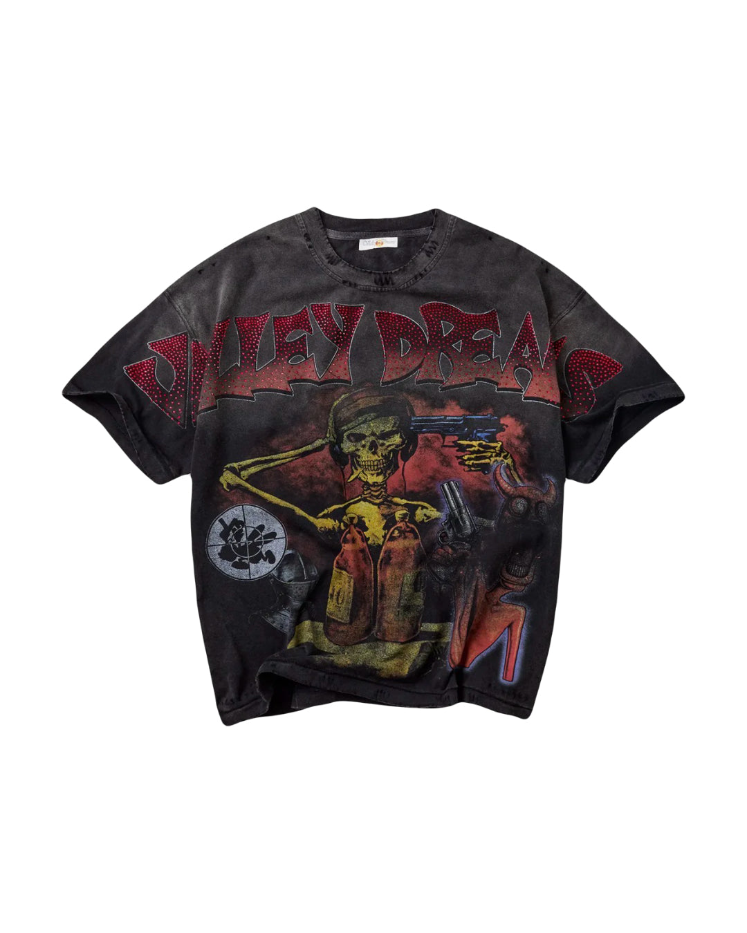 Vale Forever Coma Bling T-Shirt Black