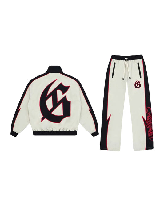 Godspeed GT Track Suit White/Red