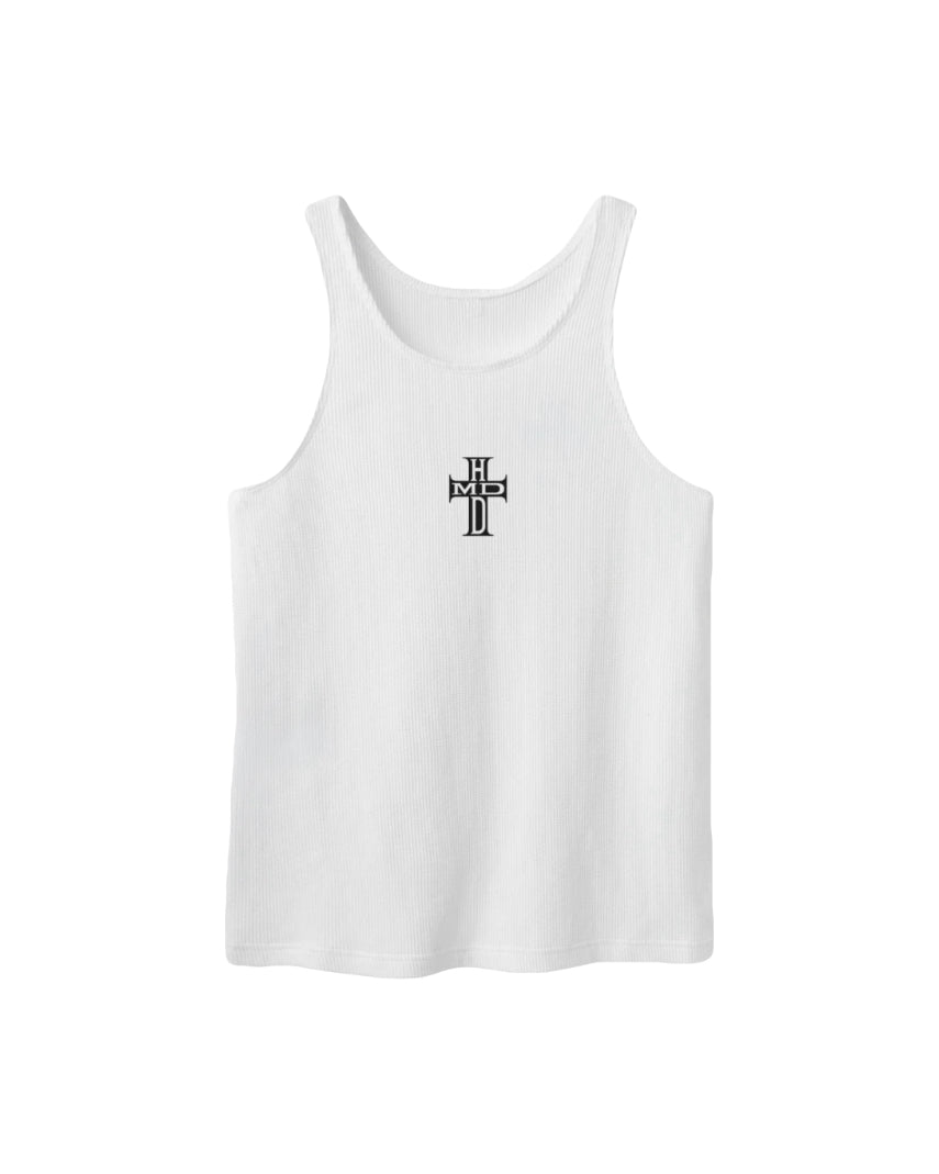 Happy Memories Dont Die HC Tank Top White
