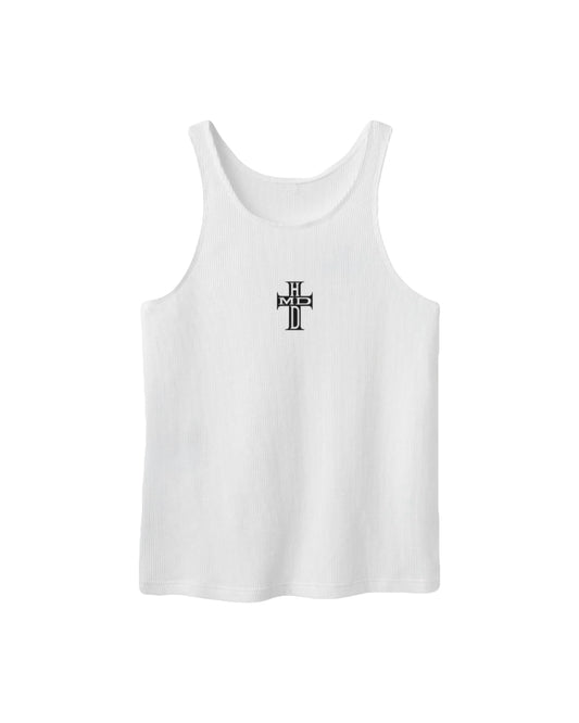 Happy Memories Dont Die HC Tank Top White