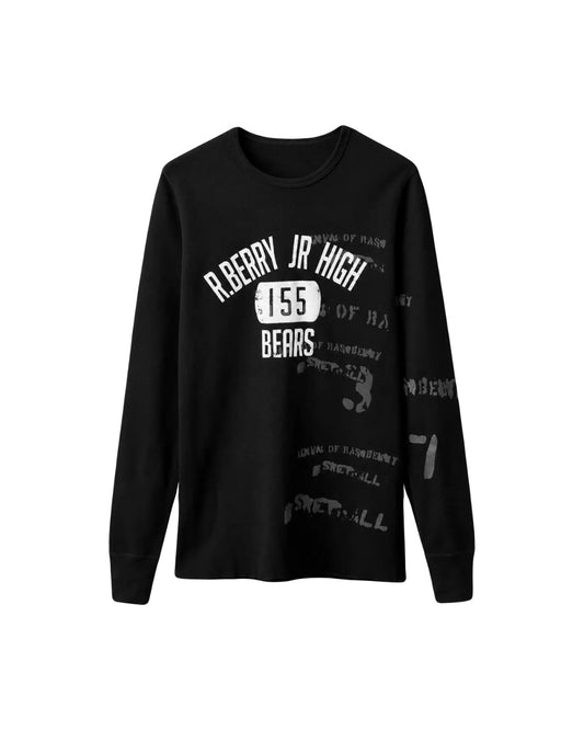 GV Gallery Raspberry JR. High Long Sleeve Thermal Black