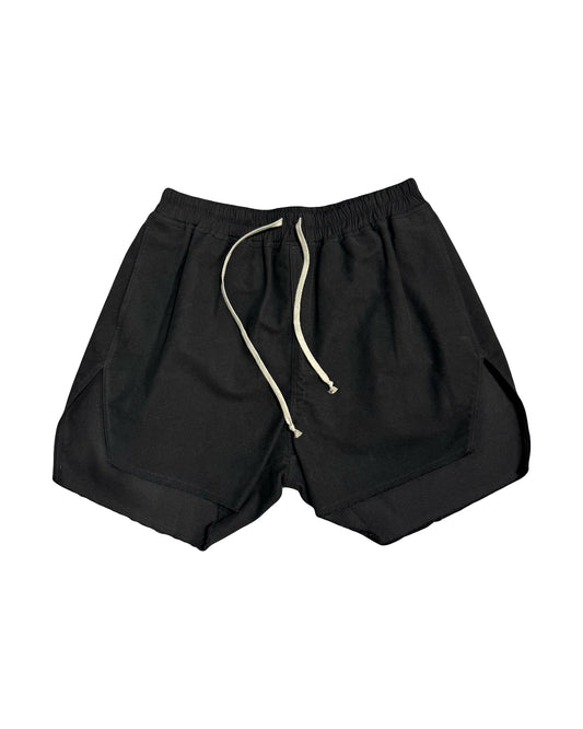 Rick Owens Long Boxer Shorts Black