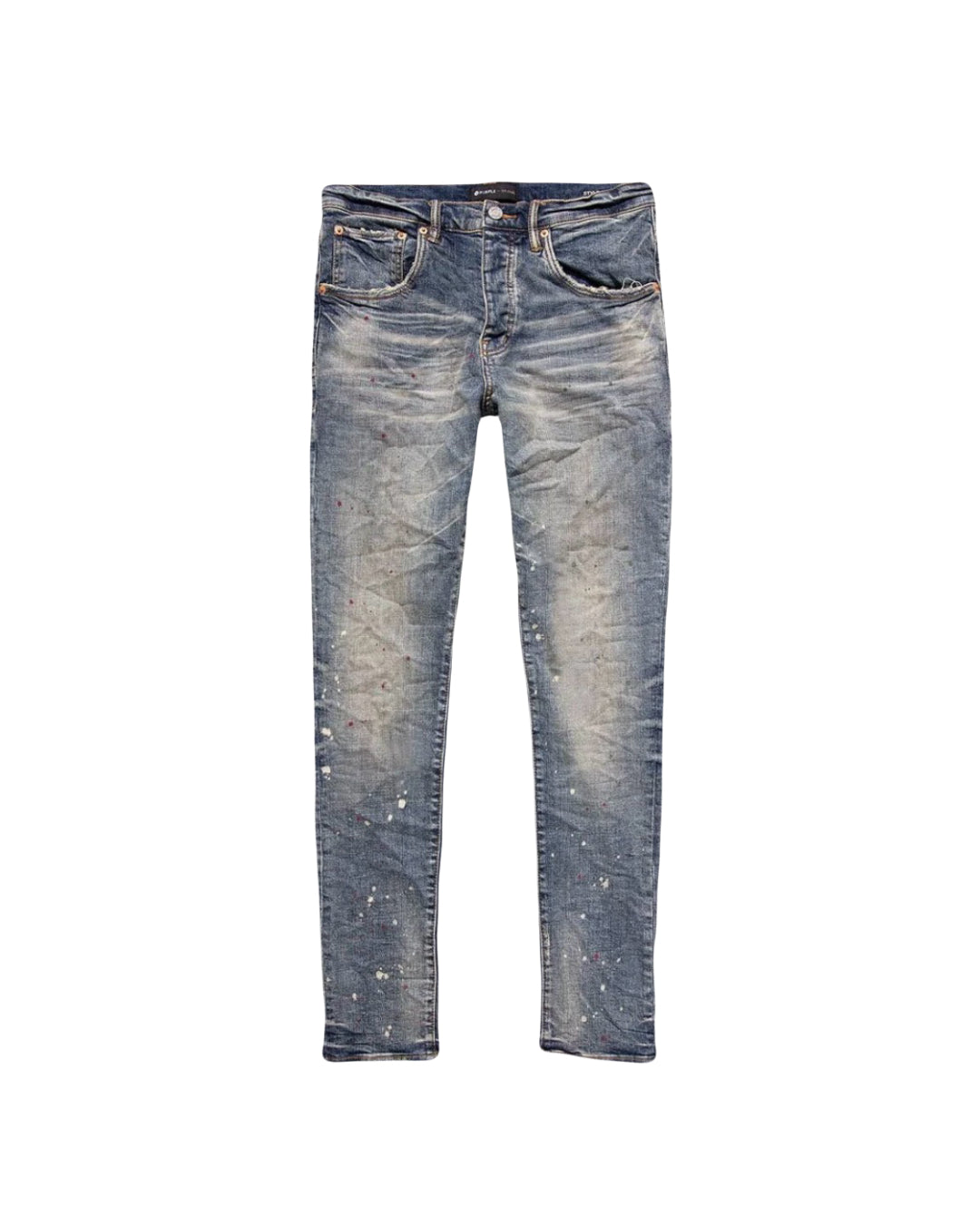 Purple Jeans Vintage Spotted Indigo