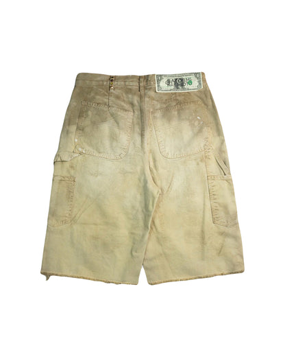 Satoshi Nakamoto Danny's Carpenter Shorts White