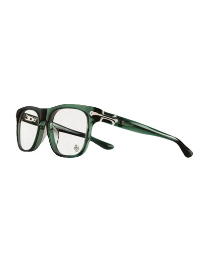 Chrome Hearts Slid'n Glasses Green/Silver