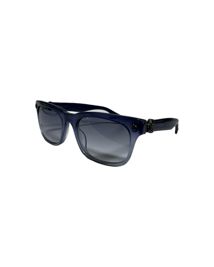 Chrome Hearts Gettin Any? Glasses Blue/Silver (Preowned)