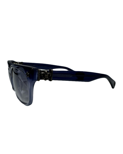 Chrome Hearts Gettin Any? Glasses Blue/Silver (Preowned)