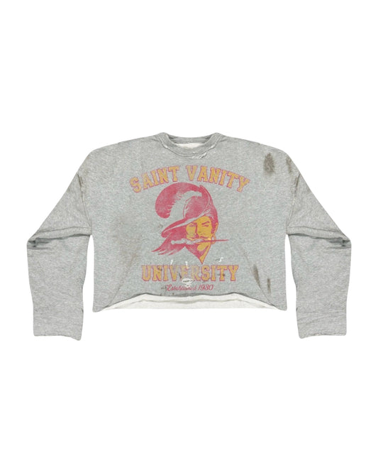 Saint Vanity Bucs Crewneck Grey