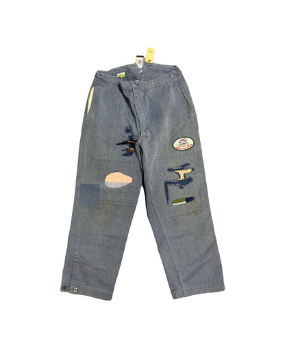 Better With Age Jeans Belmond 50s Buckle Back Blue