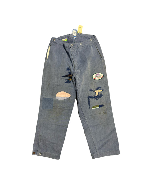 Better With Age Jeans Belmond 50s Buckle Back Blue