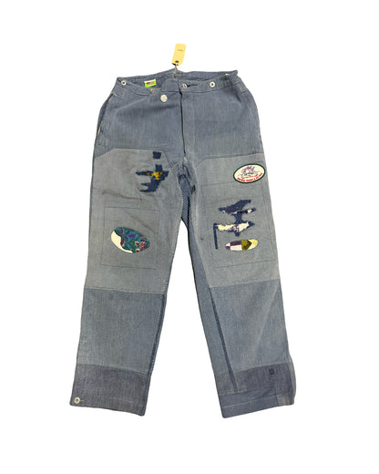Better With Age Jeans Belmond 50s Buckle Back Blue