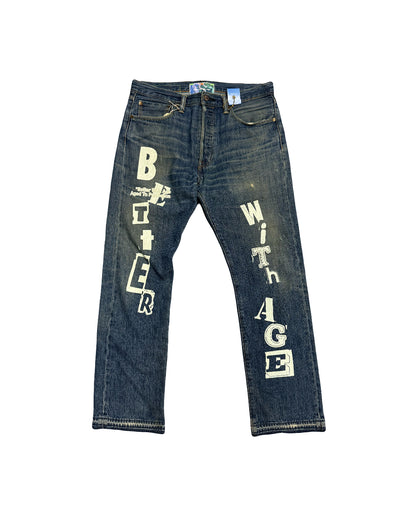 Better With Age Crosiet Denim Dark Indigo