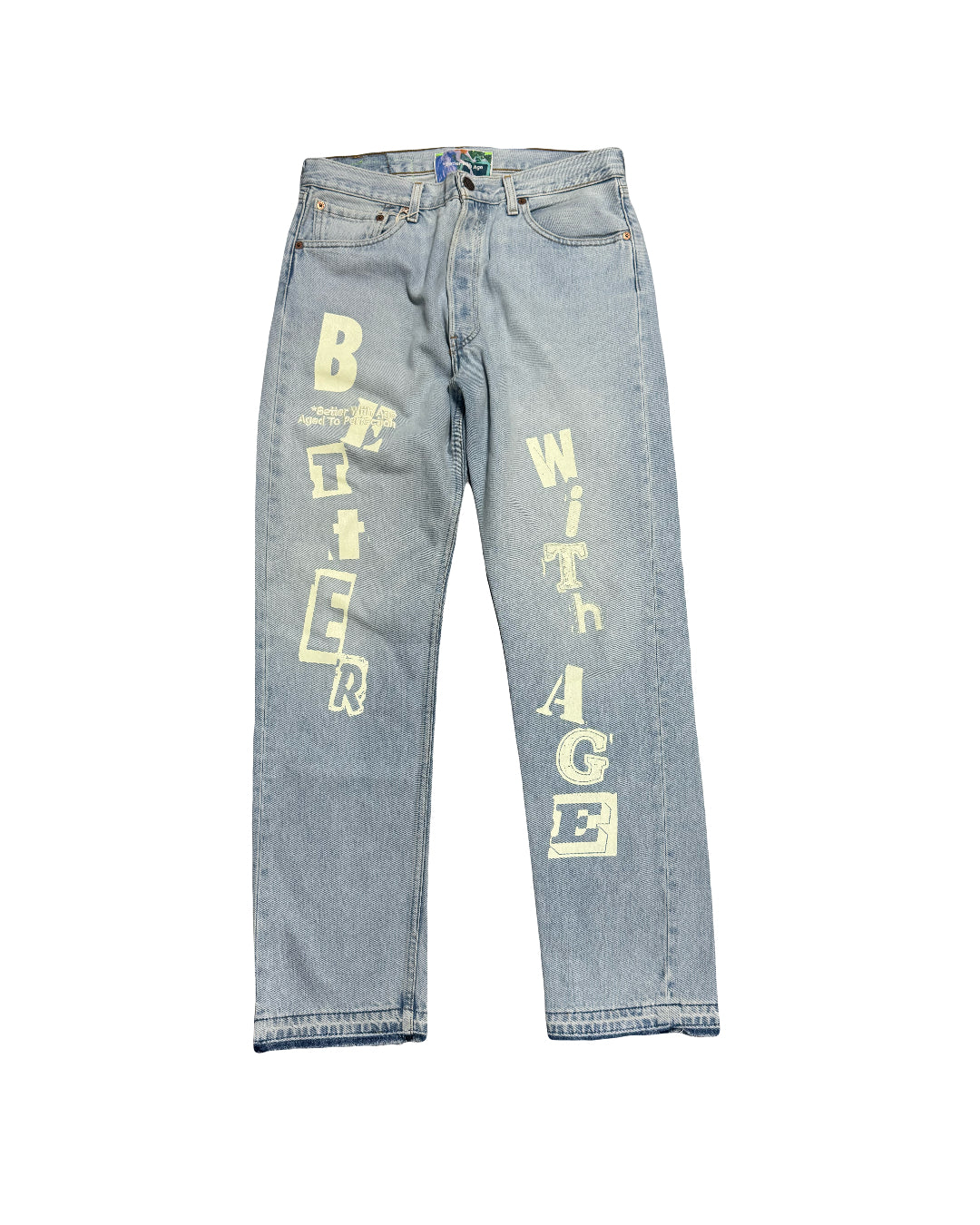 Better With Age Jeans Crosiet Denim Light Indigo