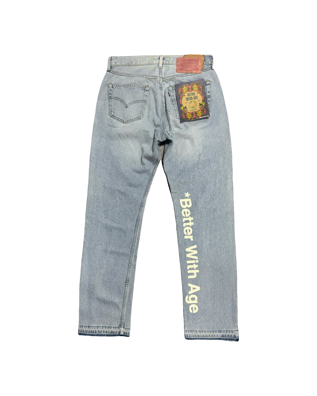 Better With Age Jeans Crosiet Denim Light Indigo